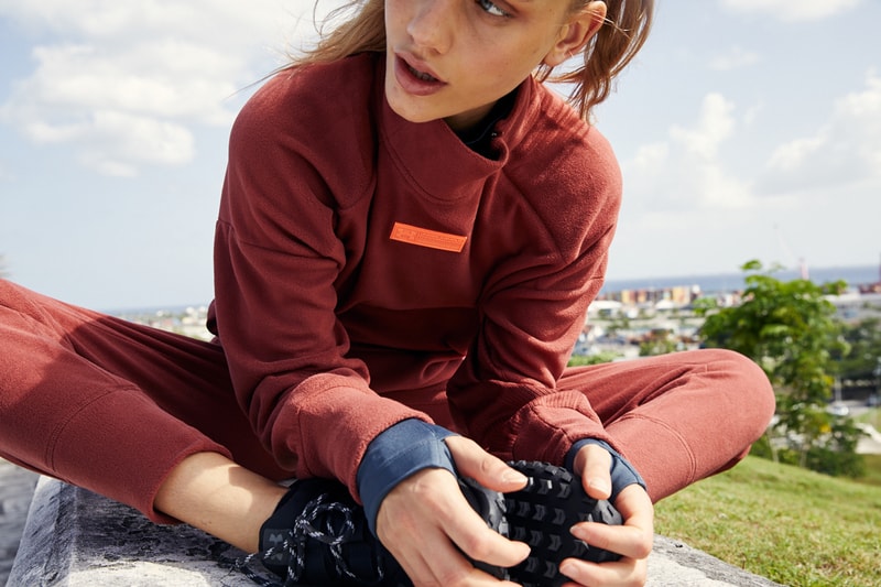 under armour street to summit performance collection polartec micro fleece valsetz trek shoe sneakers fall winter 2019 release black red white colorway 