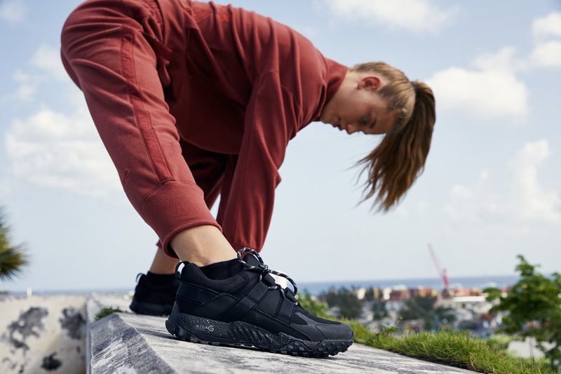 under armour street to summit performance collection polartec micro fleece valsetz trek shoe sneakers fall winter 2019 release black red white colorway 
