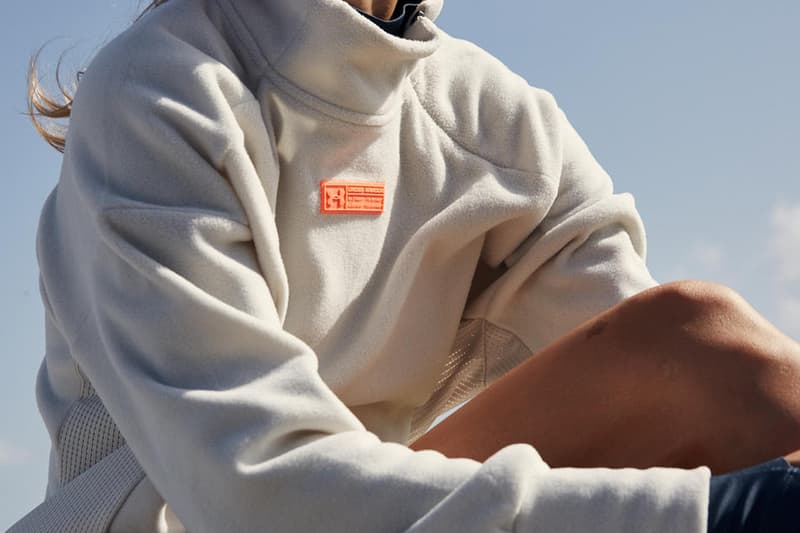 under armour street to summit performance collection polartec micro fleece valsetz trek shoe sneakers fall winter 2019 release black red white colorway
