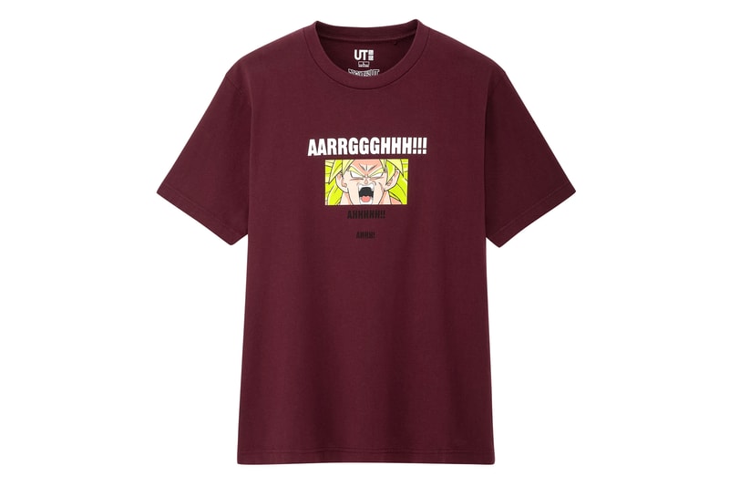 Dragon Ball Z x Kosuke Kawamura x UNIQLO UT Teaser Dragon Ball UT t-shirts hoodies crewnecks Goku, Gohan, Broly 