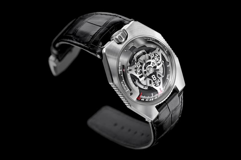 Urwerk UR-100 SpaceTime Release Info Date Buy Black Silver Watches Earth Distance Travelled