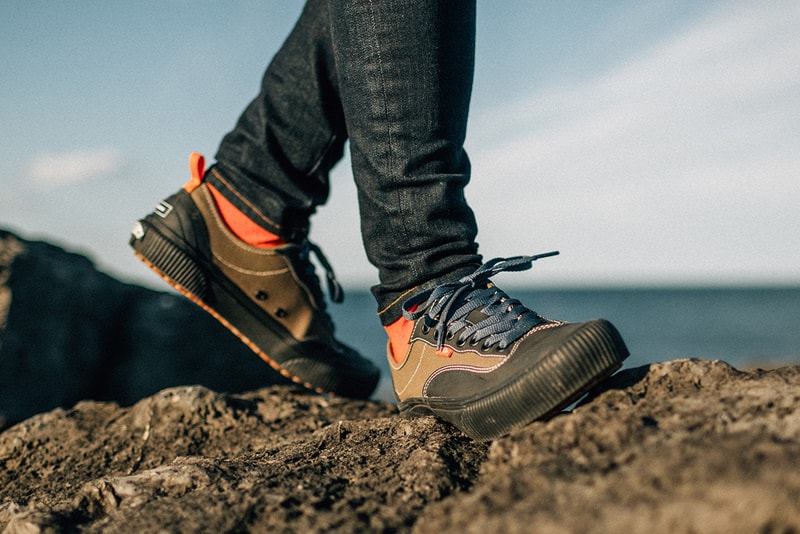 vans finisterre surfing sustainable sneaker clip-er ultrarange hi dl detrust footwear release information detailing buy cop purchase