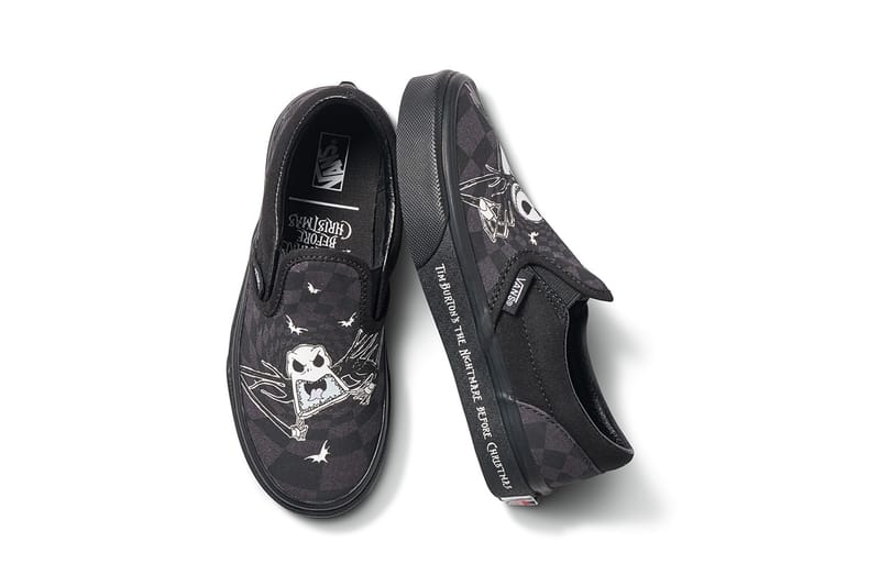 vans nightmare before christmas slip ons