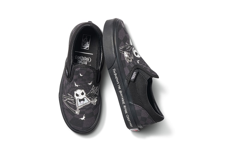 nightmare before christmas vans sk8 hi authentic old skool comfycush slip on slider hoodie t-shirt long sleeve cap backpack rucksack socks jacks lament sallys potion oogie boogie buy cop purchase release details