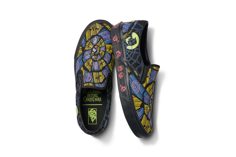 nightmare before christmas vans sk8 hi authentic old skool comfycush slip on slider hoodie t-shirt long sleeve cap backpack rucksack socks jacks lament sallys potion oogie boogie buy cop purchase release details