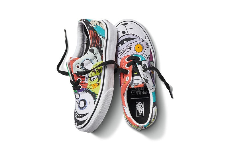 nightmare before christmas vans sk8 hi authentic old skool comfycush slip on slider hoodie t-shirt long sleeve cap backpack rucksack socks jacks lament sallys potion oogie boogie buy cop purchase release details