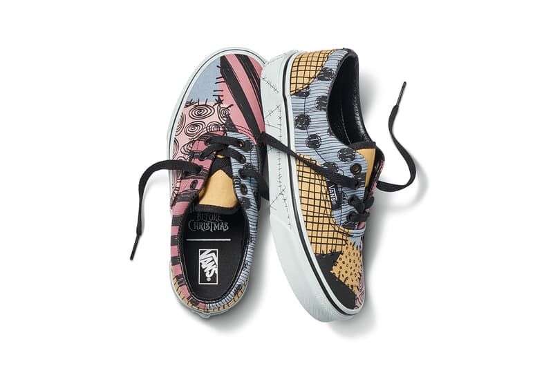nightmare before christmas vans sk8 hi authentic old skool comfycush slip on slider hoodie t-shirt long sleeve cap backpack rucksack socks jacks lament sallys potion oogie boogie buy cop purchase release details