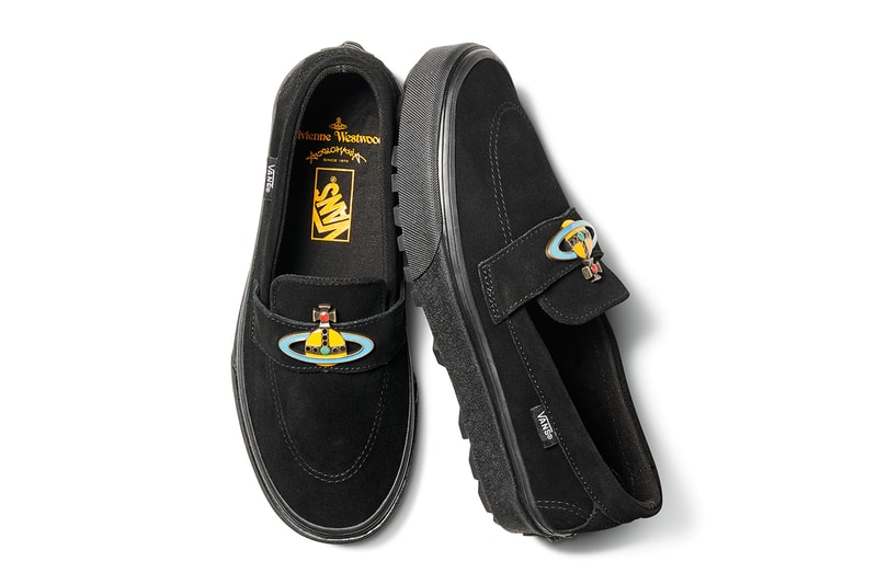 Vivienne Westwood Vans Anglomania Capsule footwear sneakers shoes slip on old skool sk8 hi monogram logo creeper boots leather boots belt