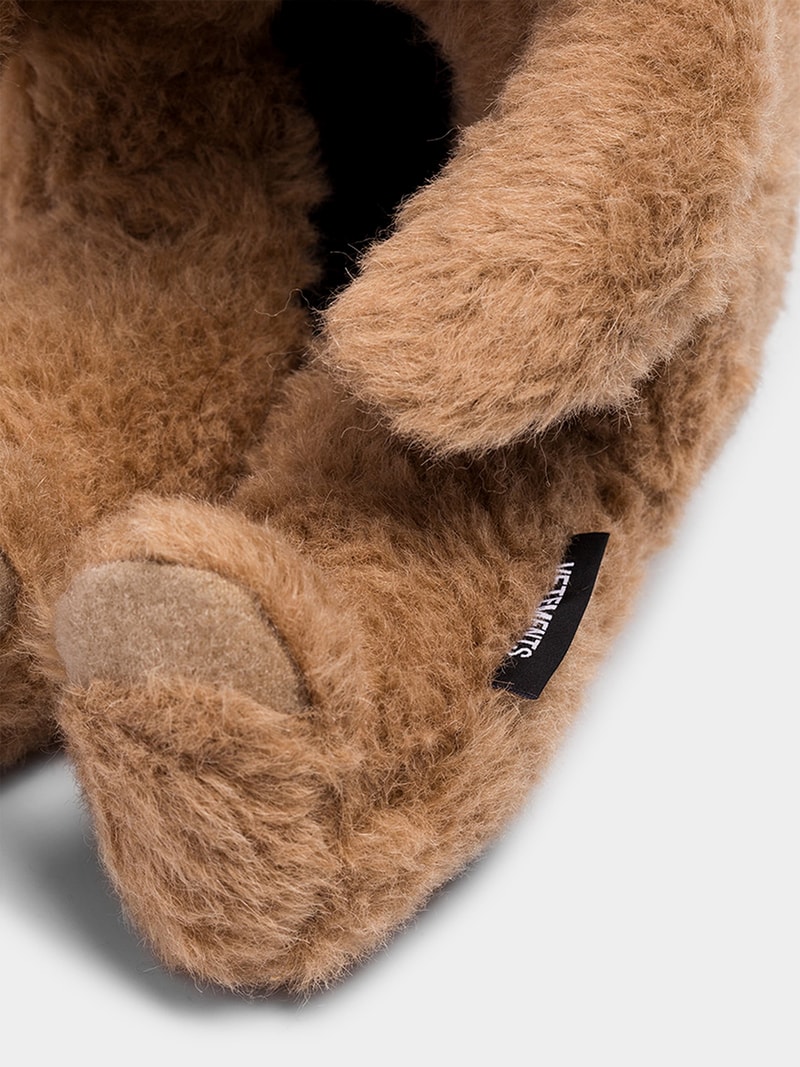 vetements hug me teddy bear slippers buy cop purchase release information browns details demna gvasalia 695 777 gbp usd