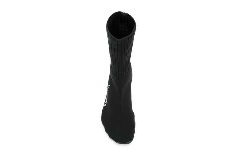 vetements the webster karate anarchy shoe sock sneaker black demna gvasalia balenciaga sole