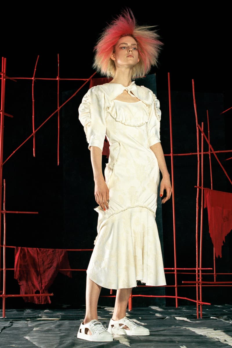 vivienne westwood spring summer 2020 ss20 collection campaign london fashion week sustainable rots rotten financial system no mans land hugo comte the art board