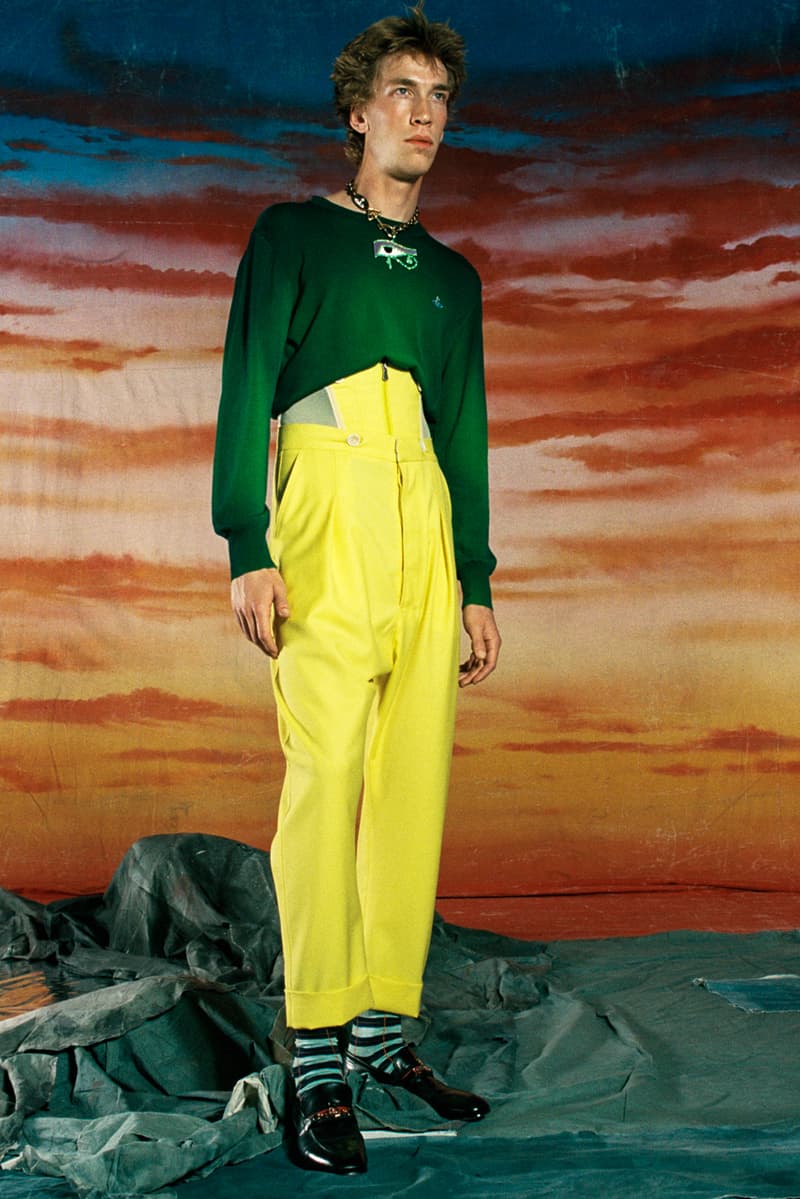 vivienne westwood spring summer 2020 ss20 collection campaign london fashion week sustainable rots rotten financial system no mans land hugo comte the art board