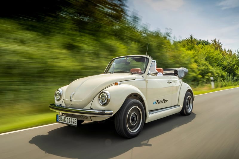 Volkswagen Unveils Electrically-Powered Classic Beetle