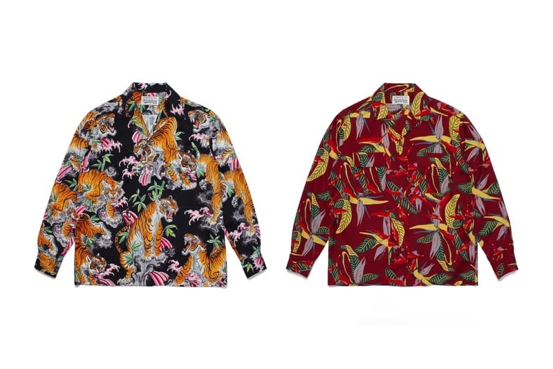 WACKO MARIA Reimagines Subtropical Prints and Traditional Japanese Motifs In Latest Shirts