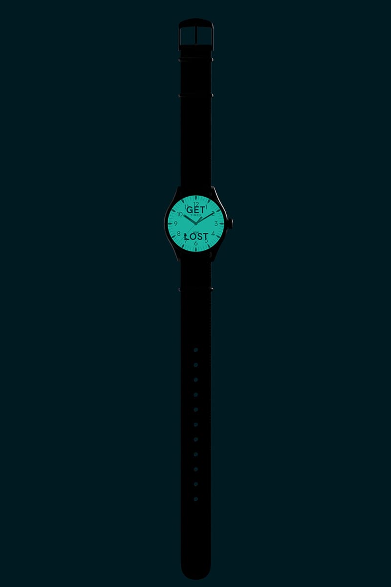timex glow in the dark watch