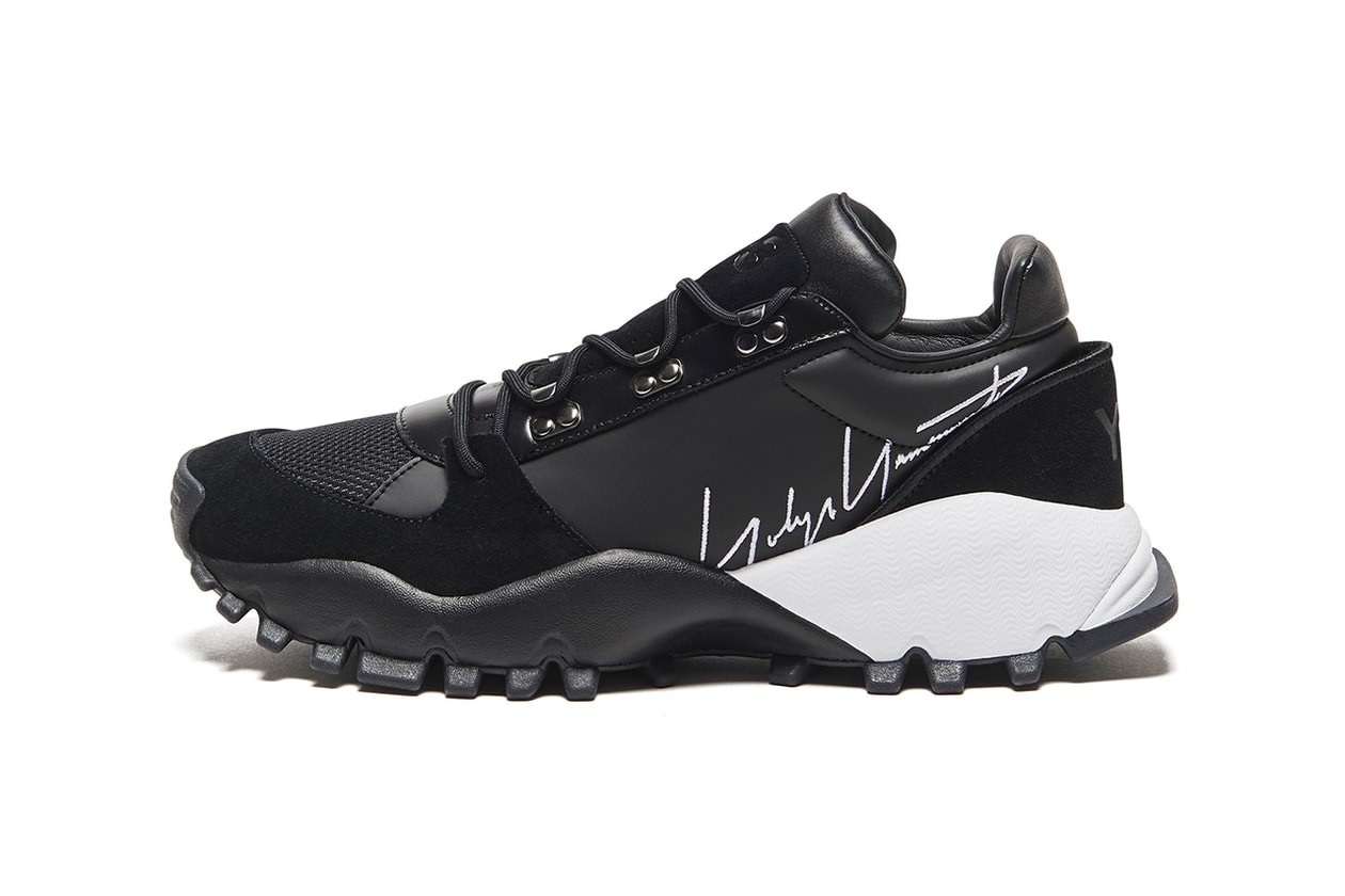 Y-3 fall winter 2019 campaign kyoi trail sneaker silhouette imagery closer look collection adidas yohji yamamoto buy cop purchase pre-order