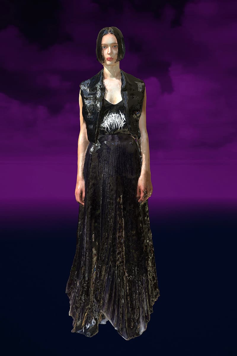 Yang Li Spring Summer 2020 Ready-To-Wear Collection Lookbook AUTOMATIC SHOW II Agusta Yr SHOWstudio The Jesus and Mary Chain