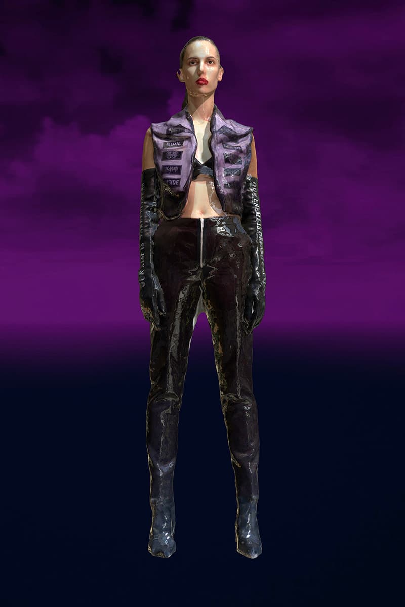 Yang Li Spring Summer 2020 Ready-To-Wear Collection Lookbook AUTOMATIC SHOW II Agusta Yr SHOWstudio The Jesus and Mary Chain