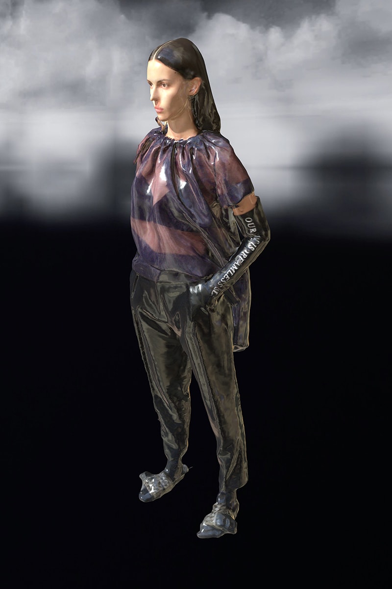 Yang Li Spring Summer 2020 Ready-To-Wear Collection Lookbook AUTOMATIC SHOW II Agusta Yr SHOWstudio  The Jesus and Mary Chain