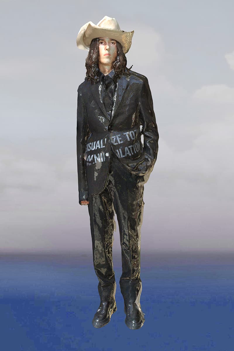 Yang Li Spring Summer 2020 Ready-To-Wear Collection Lookbook AUTOMATIC SHOW II Agusta Yr SHOWstudio The Jesus and Mary Chain