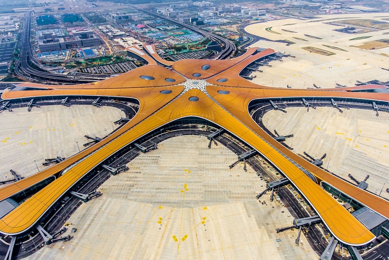 zaha hadid architecture architects beijing daxing international airport ADP Ingenierie adpi starfish design china open