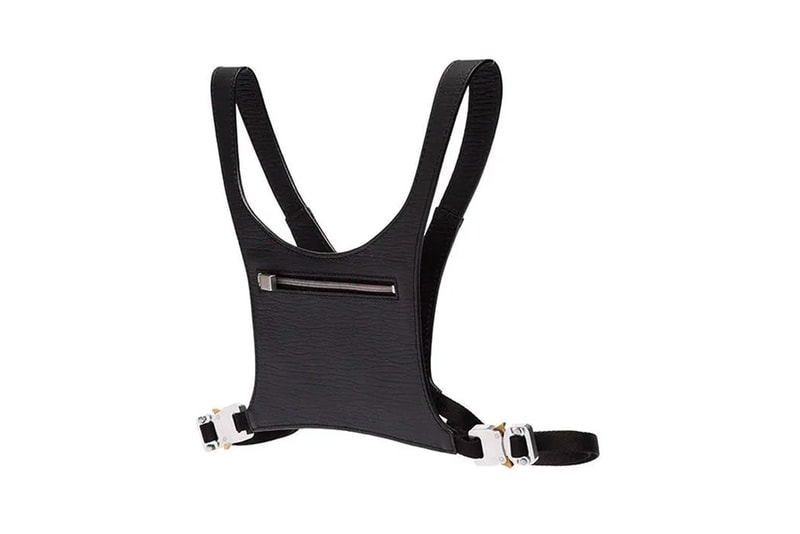 1017 ALYX 9SM Harness Chest Bag Release Info Buy Leather Black