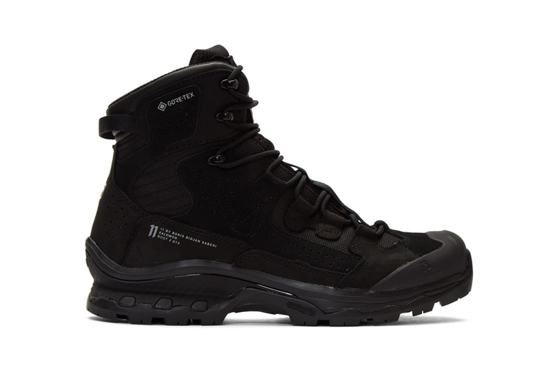 11 by boris bidjan saberi patina Green Salomon Edition 2 GTX 11XS Boots gore tex boot ankle high panelled nubuck suede textile
