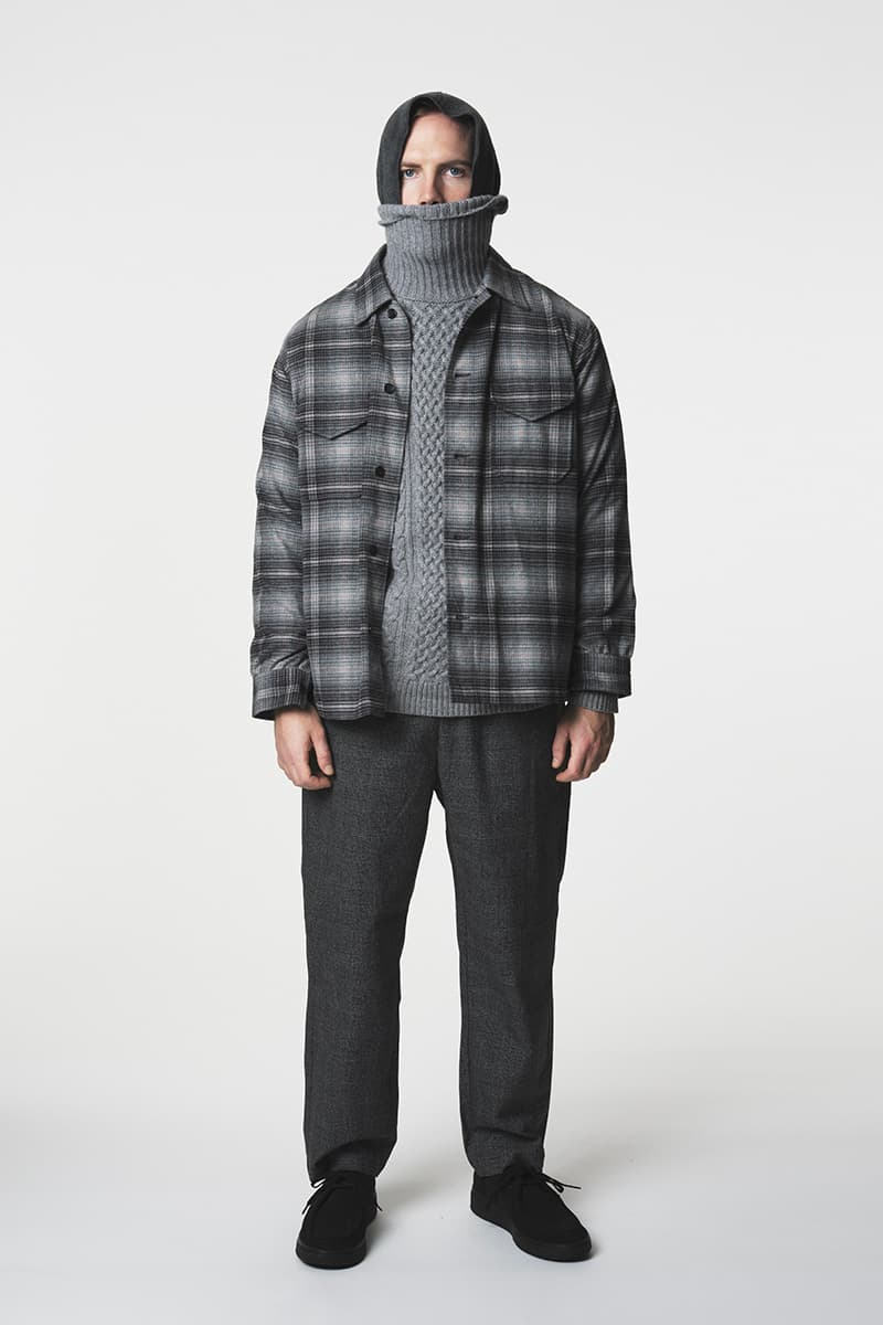 417 BY EDIFICE Fall 2019 Lookbook Collection japanese french preppy classic bespoke layers pendleton flannels earthy muted minimal apparel