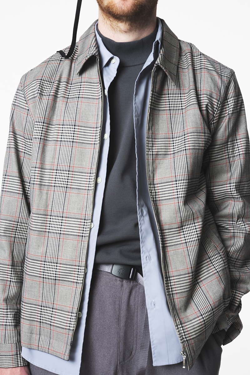 417 BY EDIFICE Fall 2019 Lookbook Collection japanese french preppy classic bespoke layers pendleton flannels earthy muted minimal apparel