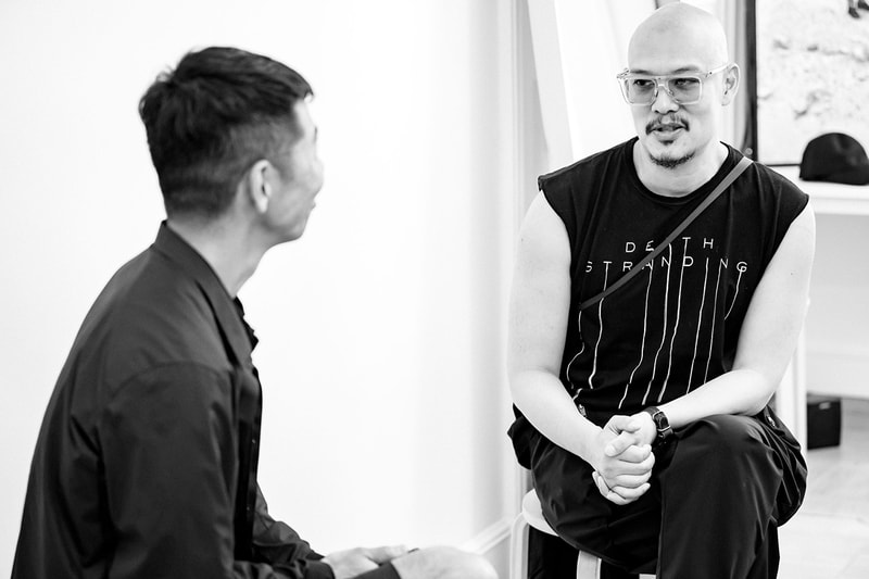 Errolson Hugh, Taka Kasuga Veilance Interview conversation acronym creative director brand advisor october 2019 tenth 10 anniversary decade