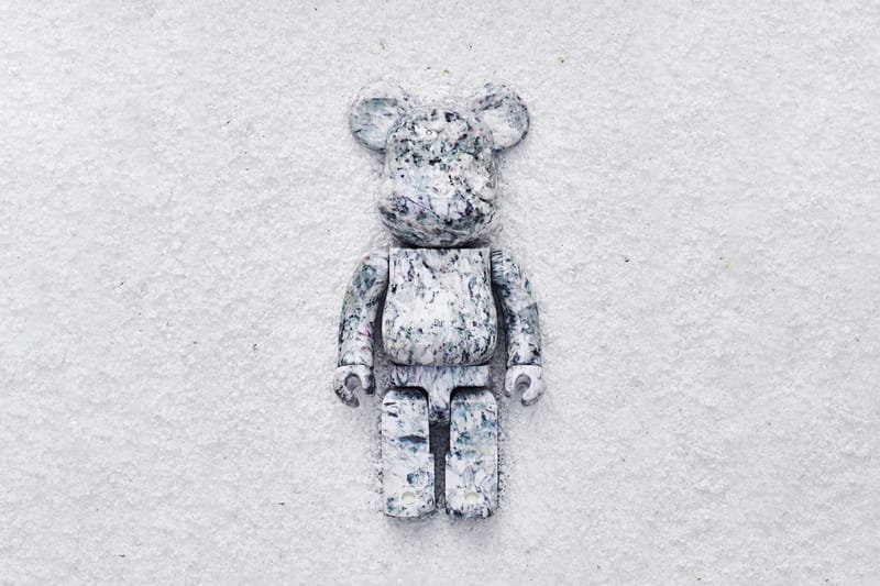 OSBBAT Gives Medicom Toy's BE@RBRICK 100% & 400% a Waste Paper Makeover