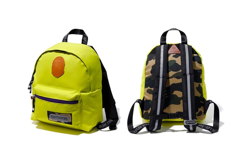 BAPE x Outdoor Products Bape capsule Bags boston bags camo A Bathing Ape CORDURA