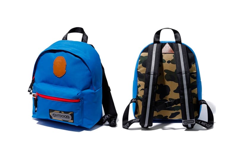 BAPE x Outdoor Products Bape capsule Bags boston bags camo A Bathing Ape CORDURA