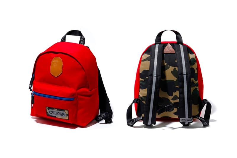 BAPE x Outdoor Products Bape capsule Bags boston bags camo A Bathing Ape CORDURA
