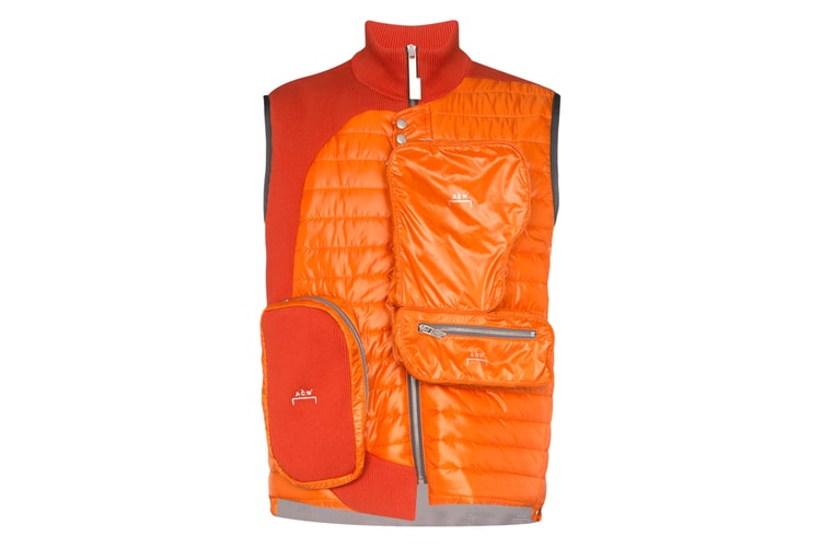 A-COLD-WALL* Updates Padded Asymmetric Vest With Technical Details