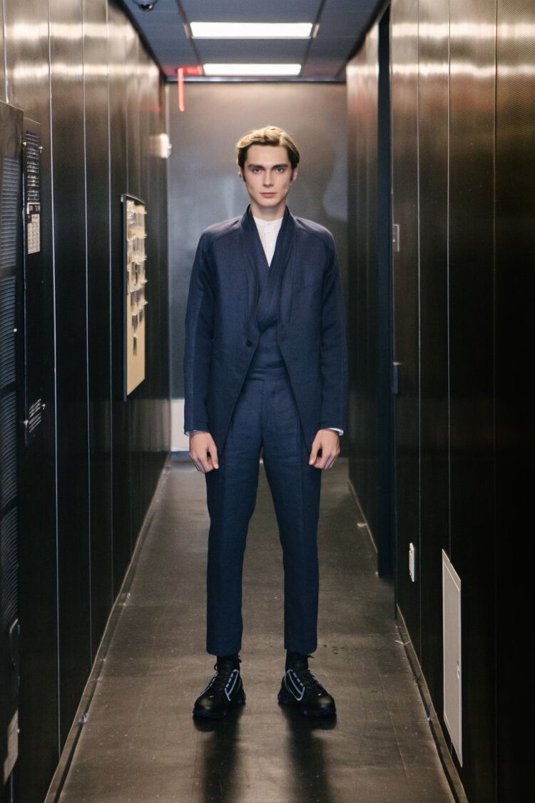 Abasi Rosborough Spring/Summer 2020 Collection lookbook runway presentation ss20 3d vr technology suits tailoring greg abdul