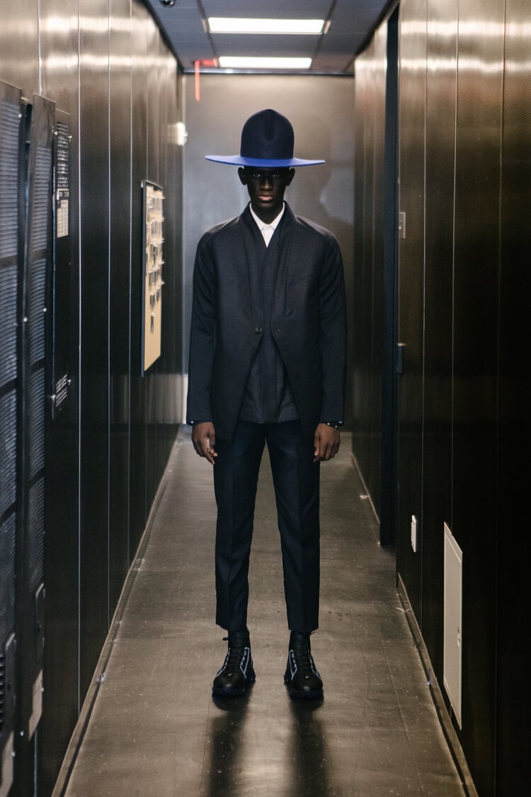 Abasi Rosborough Spring/Summer 2020 Collection lookbook runway presentation ss20 3d vr technology suits tailoring greg abdul