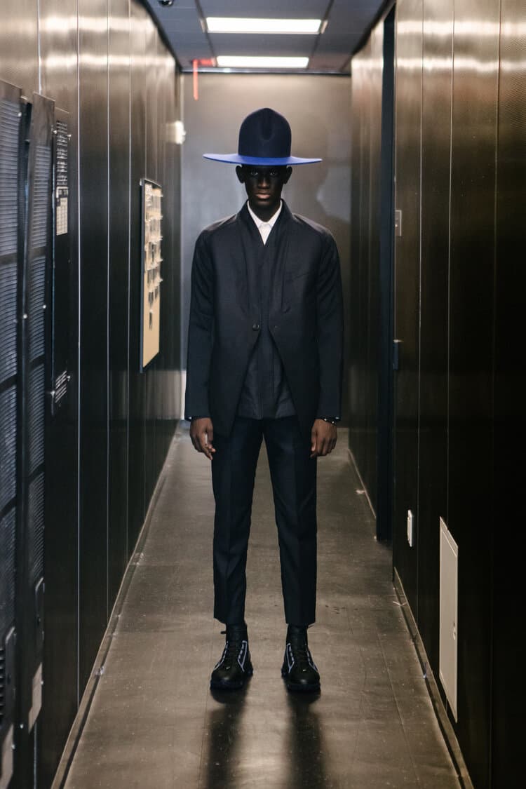 Abasi Rosborough Spring/Summer 2020 Collection lookbook runway presentation ss20 3d vr technology suits tailoring greg abdul
