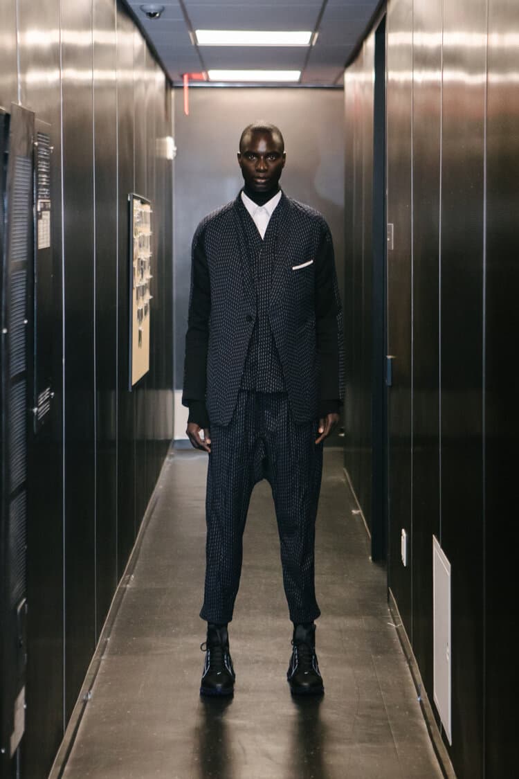 Abasi Rosborough Spring/Summer 2020 Collection lookbook runway presentation ss20 3d vr technology suits tailoring greg abdul