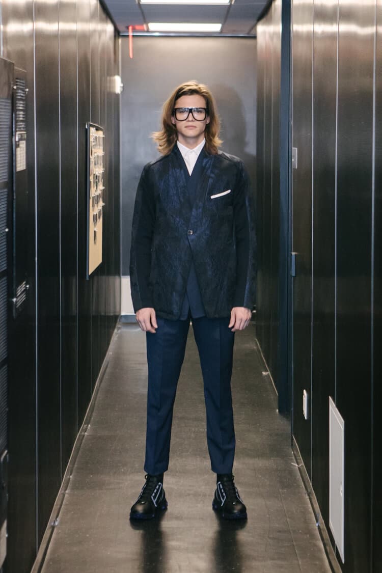 Abasi Rosborough Spring/Summer 2020 Collection lookbook runway presentation ss20 3d vr technology suits tailoring greg abdul