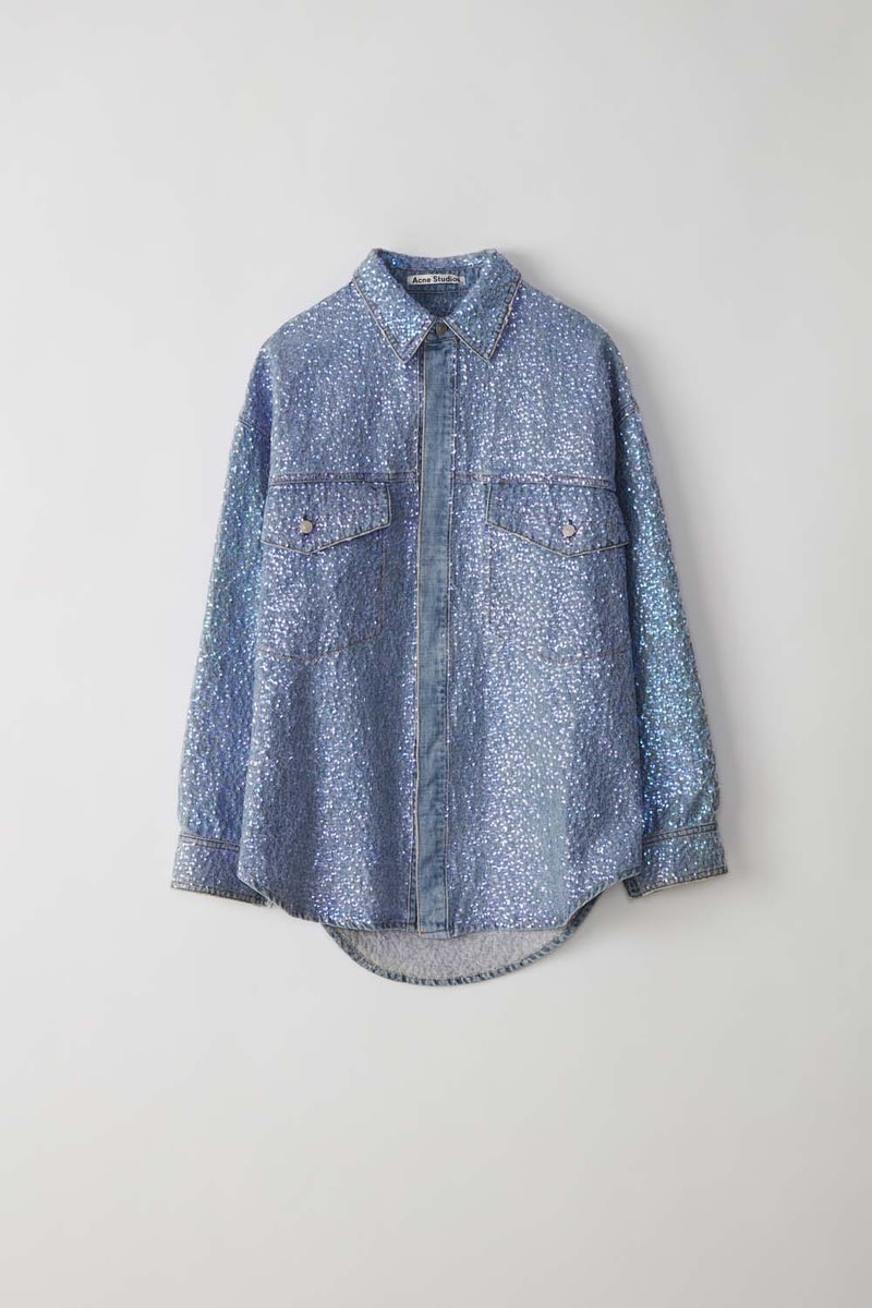 Acne Studios Spring/Summer 2019 Denim Collection Denim Jacket Sunglasses