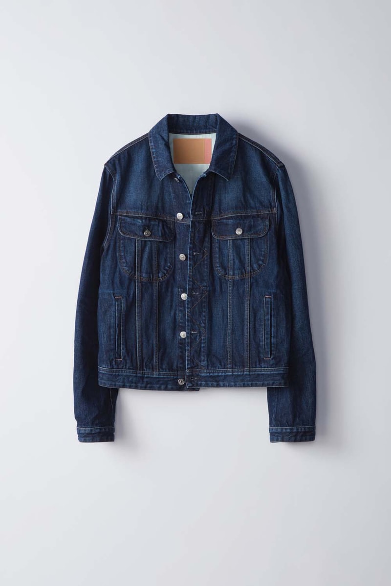Acne Studios Spring/Summer 2019 Denim Collection Denim Jacket Sunglasses