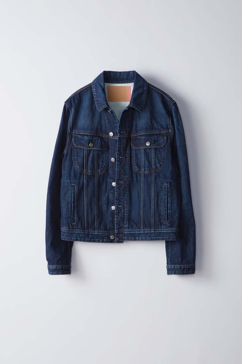 Acne Studios Spring/Summer 2019 Denim Collection Denim Jacket Sunglasses
