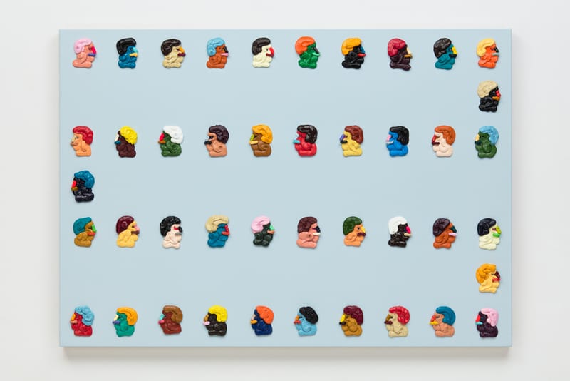 Adam Beris Paints a "Daisy Chain" of Colorful Characters & Symbols in New Exhibit