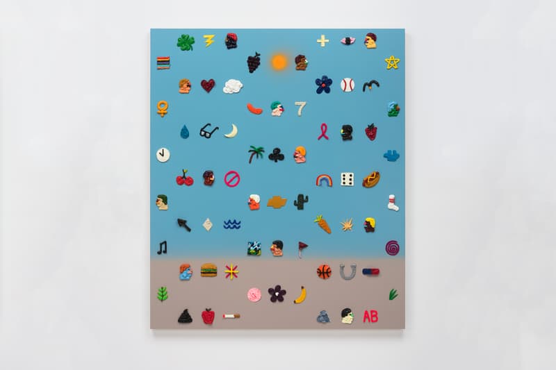 adam beris daisy chain over the influence hong kong exhibition artworks paintings