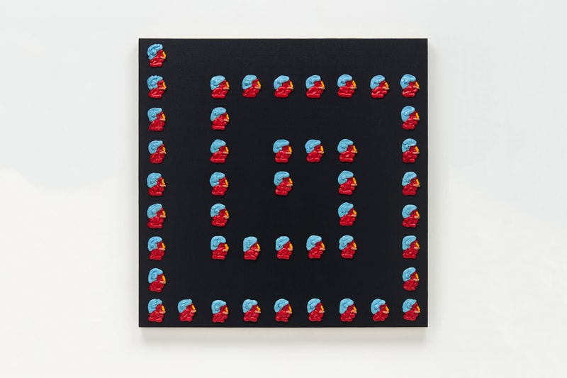 adam beris daisy chain over the influence hong kong exhibition artworks paintings