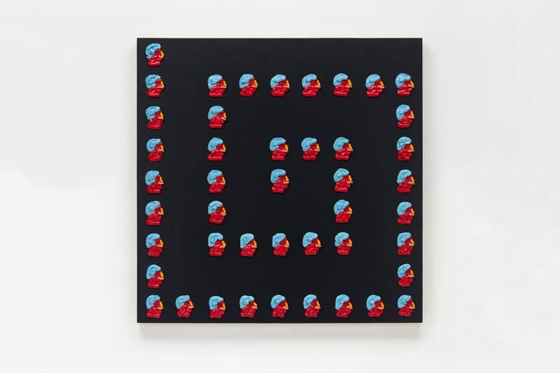 adam beris daisy chain over the influence hong kong exhibition artworks paintings