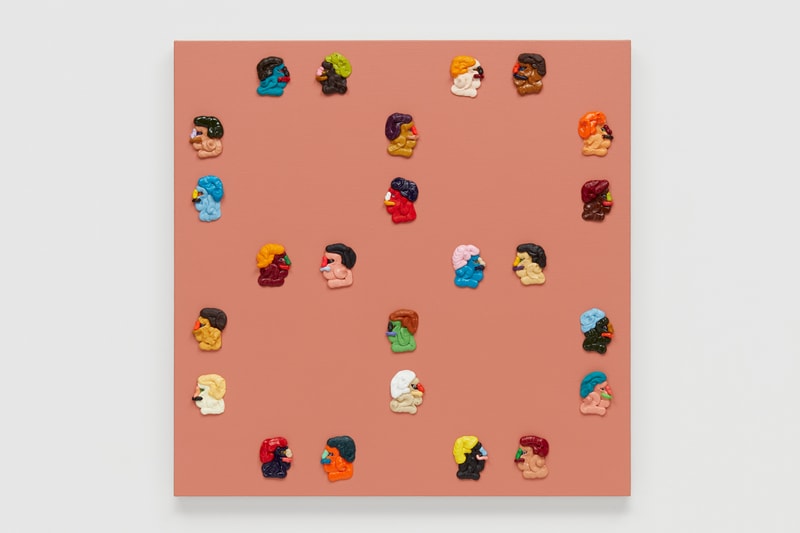 adam beris daisy chain over the influence hong kong exhibition artworks paintings