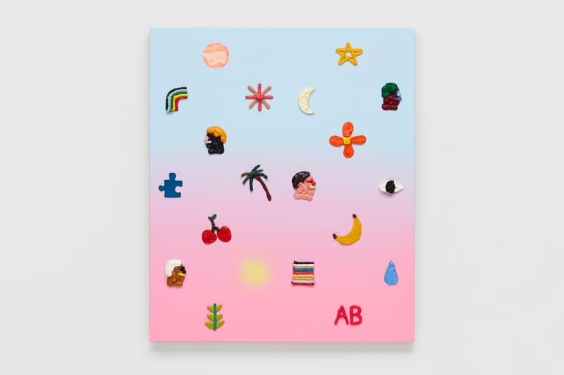 adam beris daisy chain over the influence hong kong exhibition artworks paintings