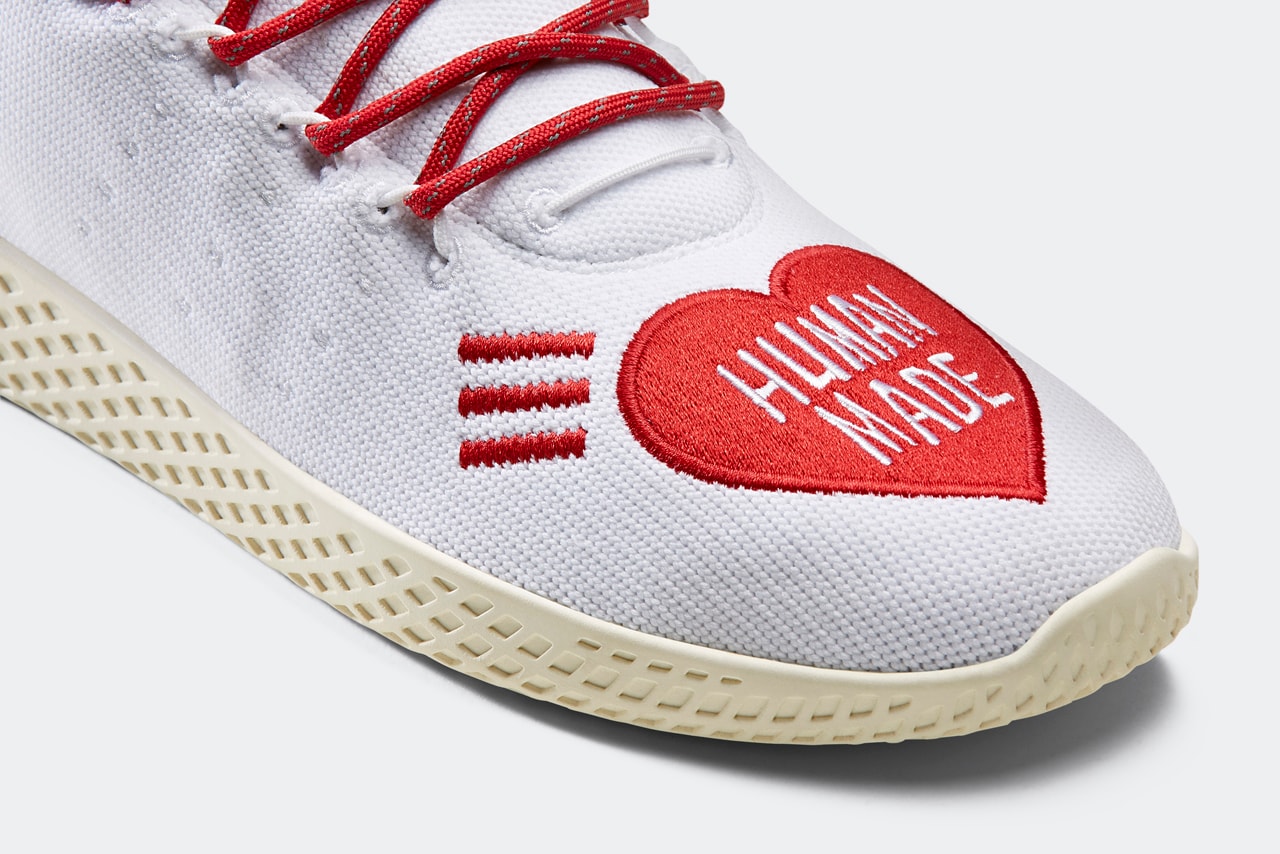 アディダス x ファレル x ヒューマンメイドのコラボコレクションを発表  adidas Originals Pharrell Hu x HUMAN MADE Collaboration sneakers release date info october 5 2019 buy colorway sneaker shoes nigo